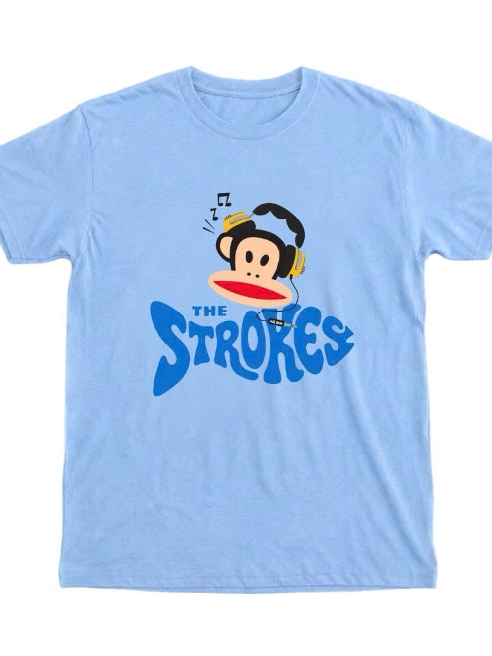 Paul Frank With Blue The Strokes Graphic Tee